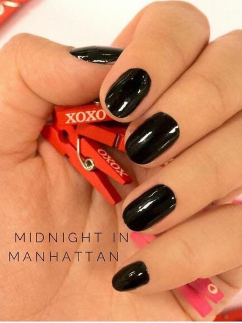 Color Street Nail Polish Strips Midnight in Manhattan FMC146 easy peel and apply